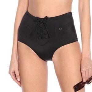 SOLID & STRIPED The Penny high-rise bikini bottoms
